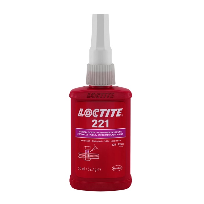 Loctite 221 x 250ml Low Strength Threadlocking Adhesive